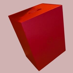 Beats By Dre Empty Red Gift Box Wired Over Ears Headphones BOX ONLY